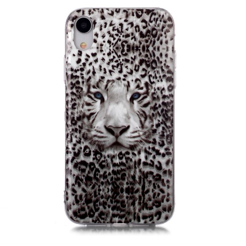 Cover iPhone XR Fluorescerende Leopard Original