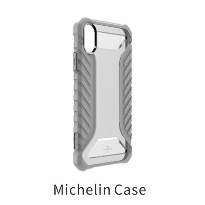 Cover iPhone XR Grå Michelin Baseus Beskyttelse