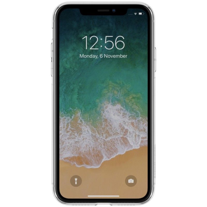 Cover iPhone XR Grå Mobilcover Gennemsigtig Nillkin