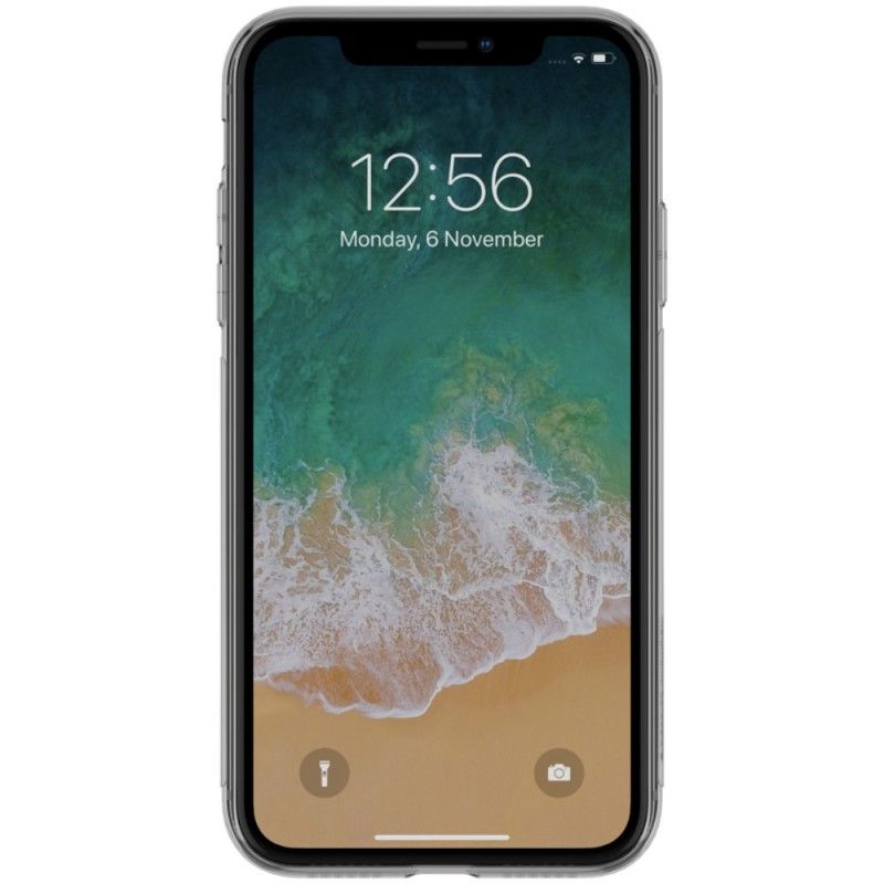 Cover iPhone XR Grå Mobilcover Gennemsigtig Nillkin