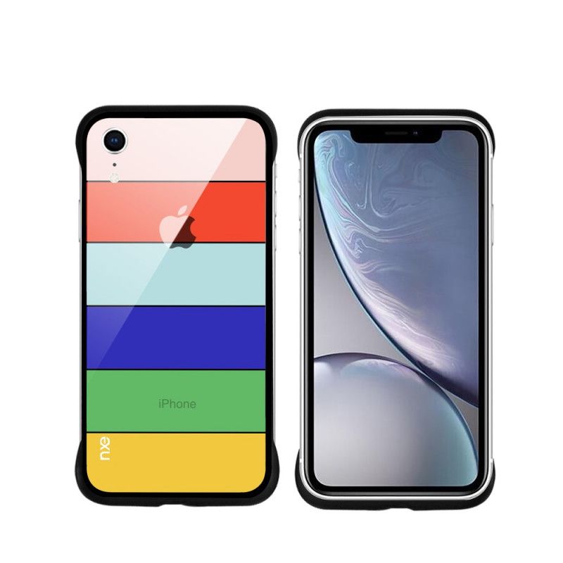 Cover iPhone XR Gul Nxe Regnbue-Serie