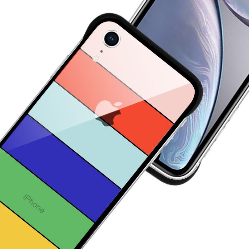 Cover iPhone XR Gul Nxe Regnbue-Serie