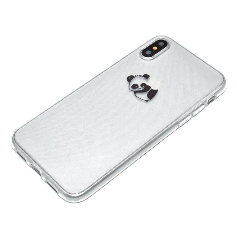 Cover iPhone XR Logo Panda Spil