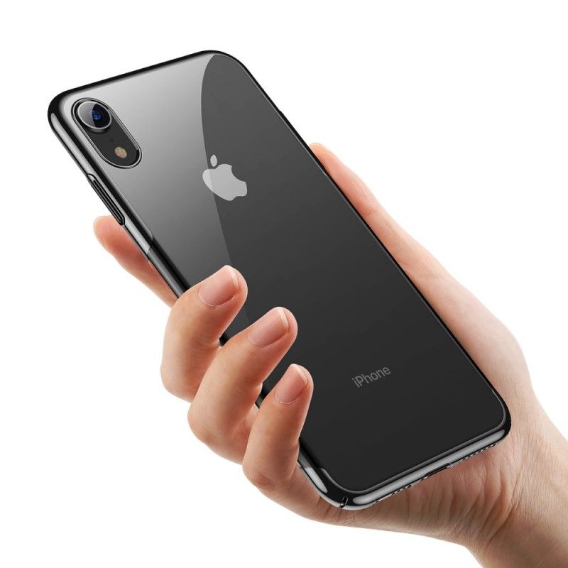 Cover iPhone XR Lyseblå Baseus Skinnende Serie