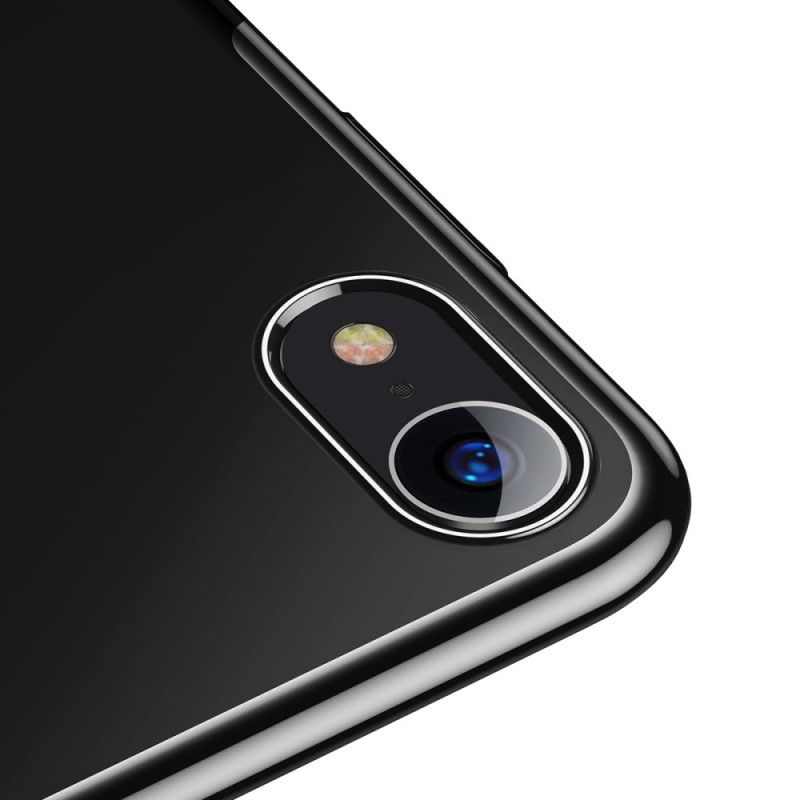 Cover iPhone XR Lyseblå Baseus Skinnende Serie