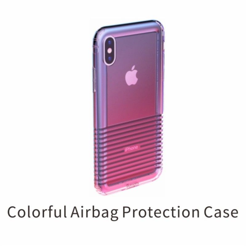 Cover iPhone XR Magenta Max Farverige Airbags I Baseus