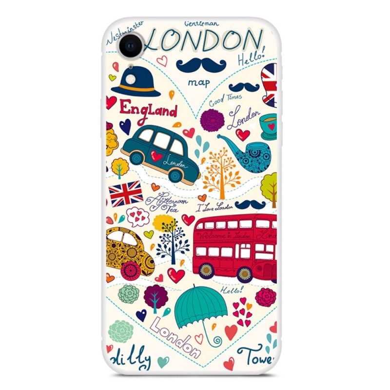 Cover iPhone XR Mobilcover London Liv