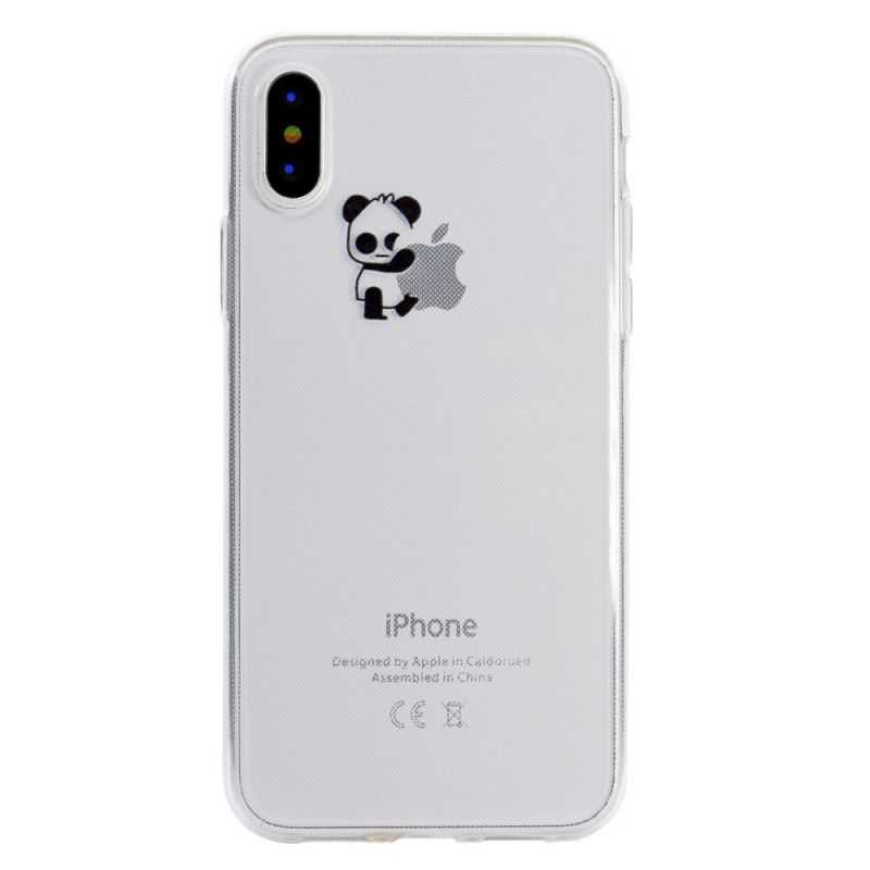 Cover iPhone XR Mobilcover Panda Logo Spil 2