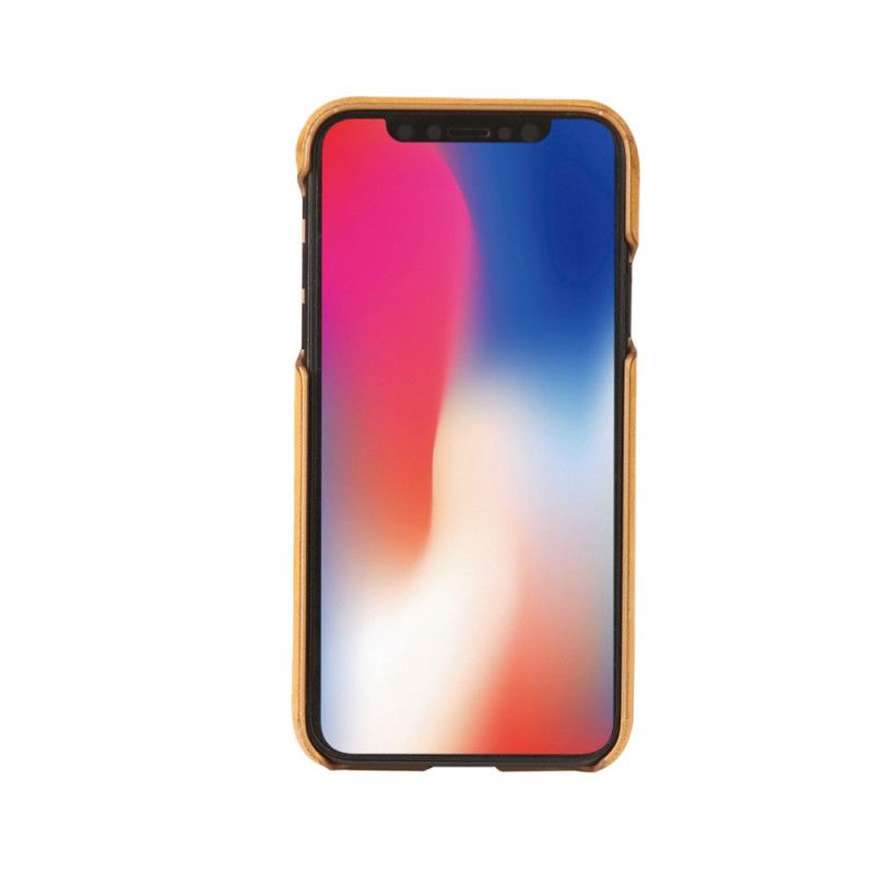 Cover iPhone XR Rød Ægte Lychee Læder Pierre Cardin