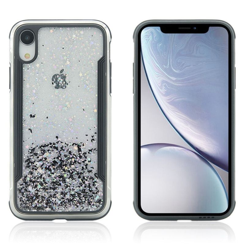 Cover iPhone XR Rød Glittertrend