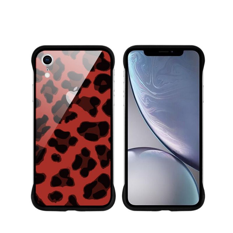 Cover iPhone XR Rød Nxe Leopardpletter Original