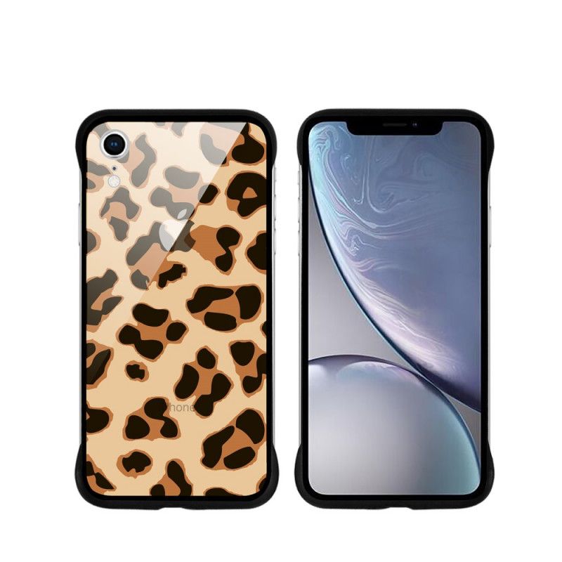 Cover iPhone XR Rød Nxe Leopardpletter Original