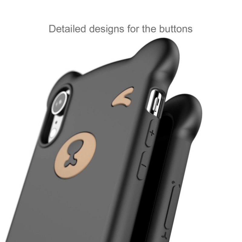 Cover iPhone XR Sort Baseus Lille Bjørn Original