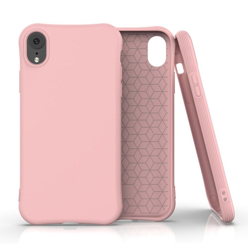 Cover iPhone XR Sort Enkay Mat Fleksibel Silikone Original