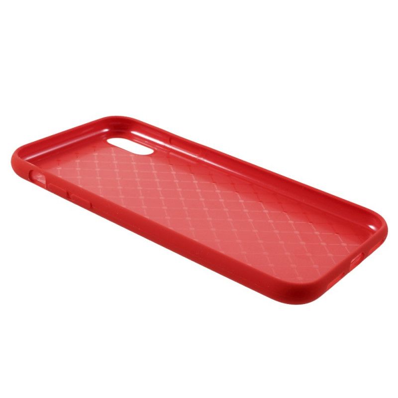 Cover iPhone XR Sort Gensidig Flydende Silikone