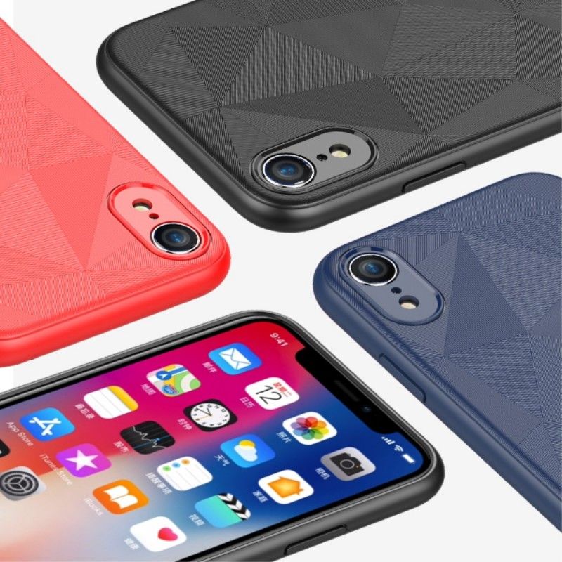 Cover iPhone XR Sort Geometri