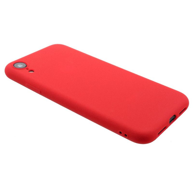 Cover iPhone XR Sort Mattsilikone