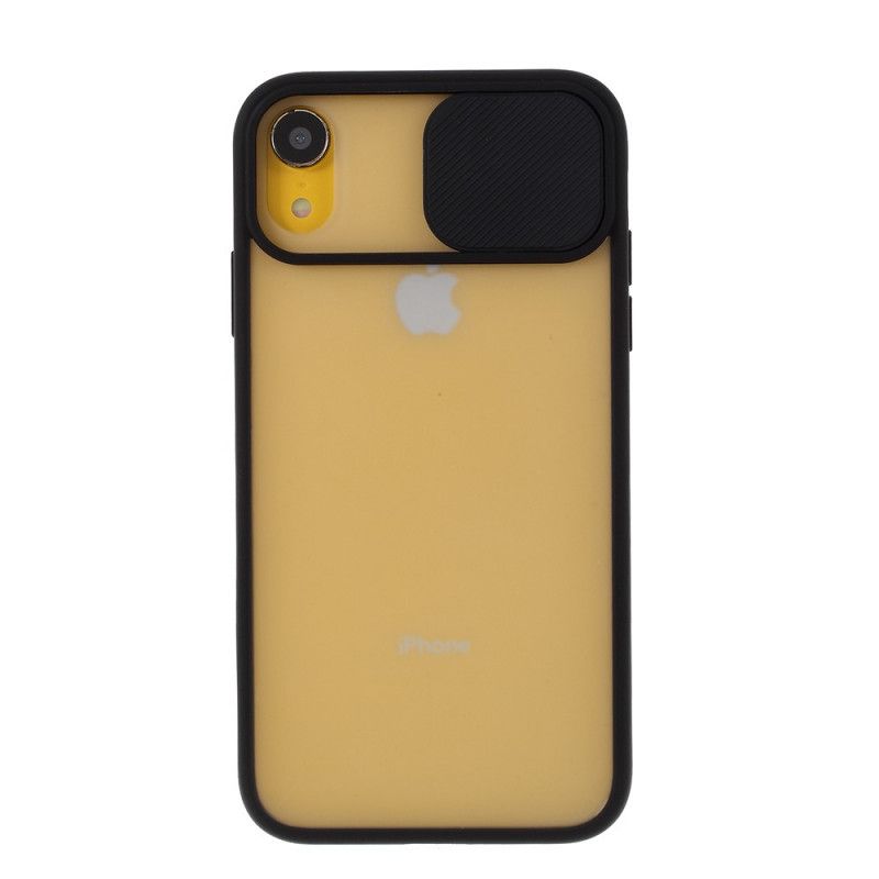 Cover iPhone XR Sort Mobilcover Glidende Linsebeskyttelse