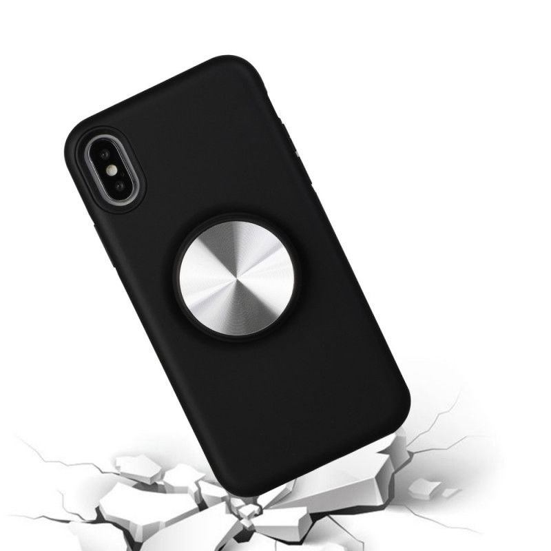 Cover iPhone XR Sort Mobilcover Magnetisk Aftageligt Medium