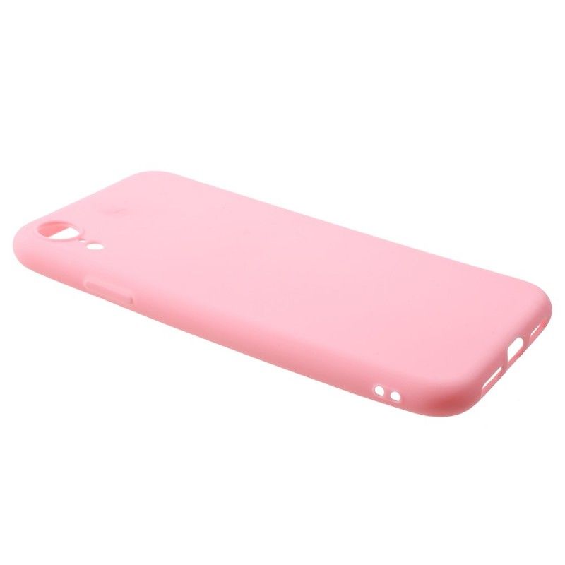 Cover iPhone XR Sort Mobilcover Mat Silikone