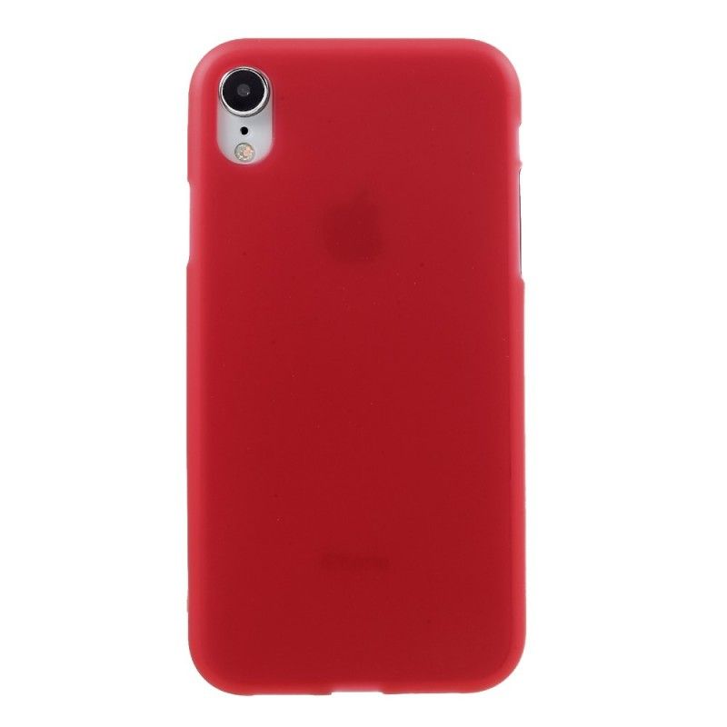 Cover iPhone XR Sort Mobilcover Mat Silikone