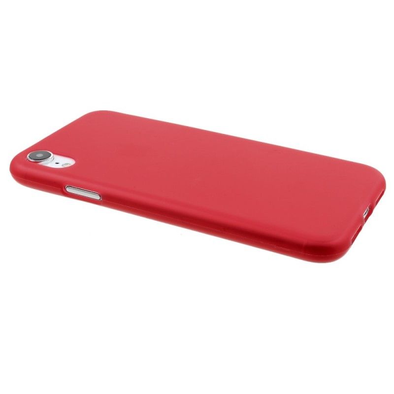 Cover iPhone XR Sort Mobilcover Mat Silikone