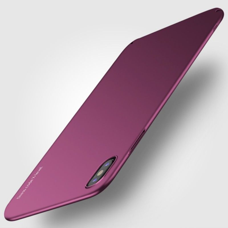 Cover iPhone XR Sort Mobilcover Metallisk Effekt