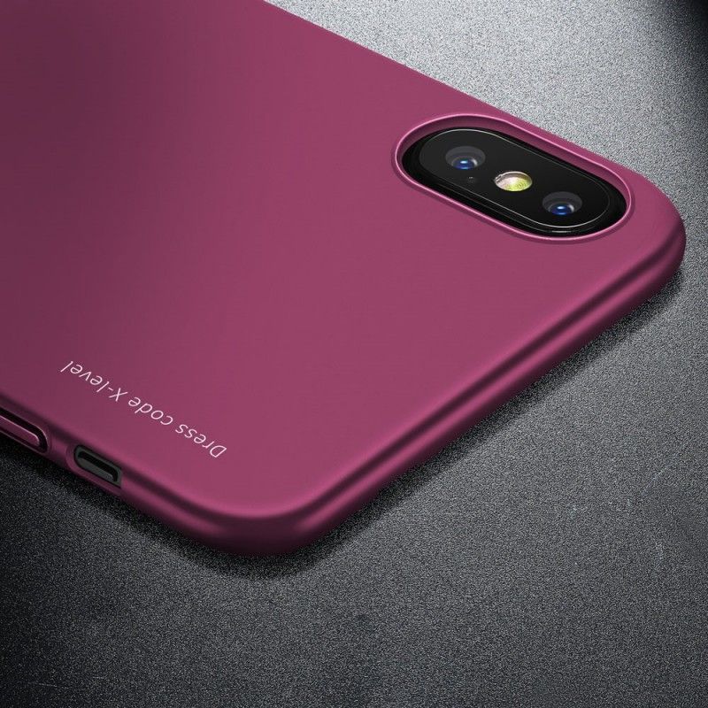 Cover iPhone XR Sort Mobilcover Metallisk Effekt