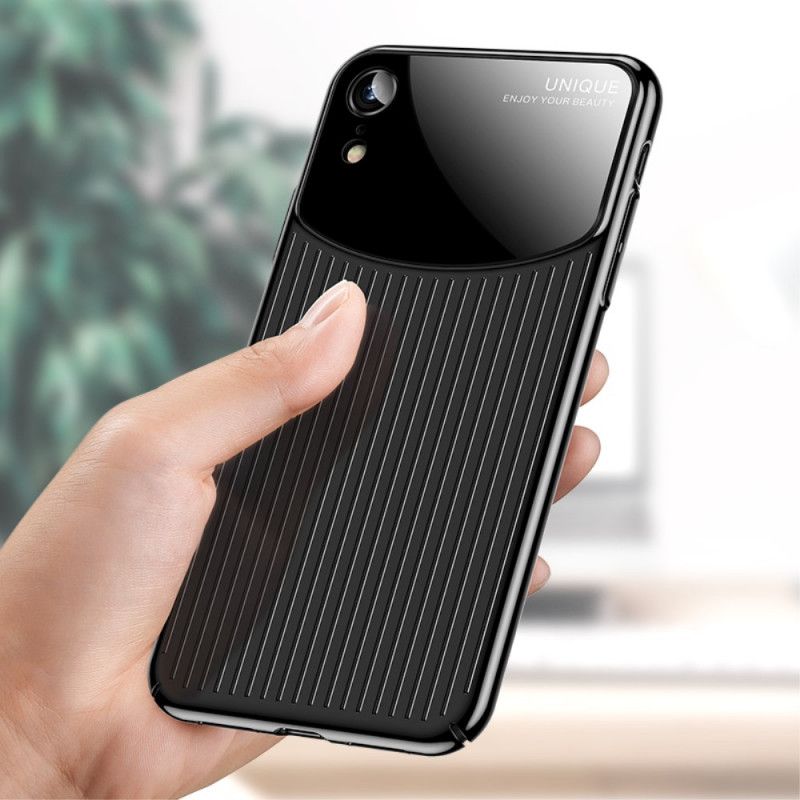 Cover iPhone XR Sort Mobilcover Usams Mj-Serie