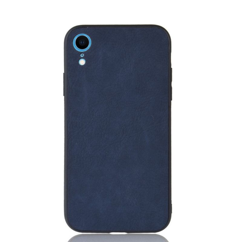 Cover iPhone XR Sort Premium Lædereffekt