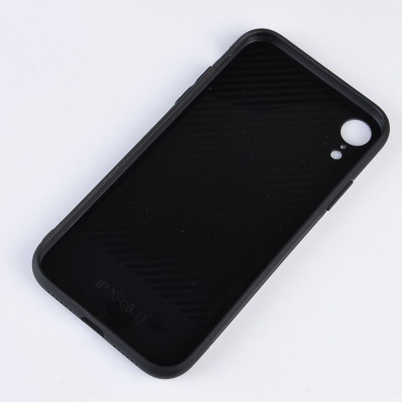 Cover iPhone XR Sort Premium Lædereffekt