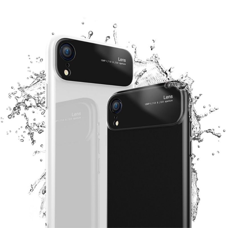 Cover iPhone XR Sort Premium Materialer