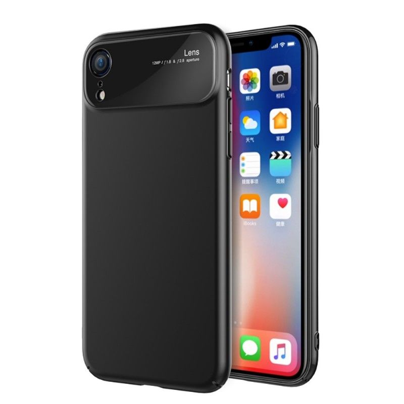 Cover iPhone XR Sort Premium Materialer