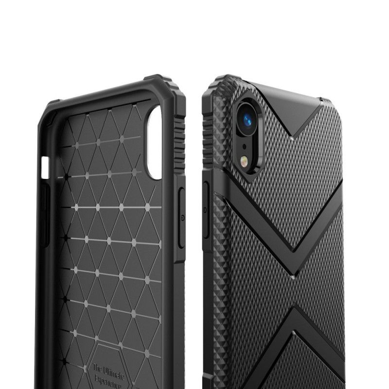 Cover iPhone XR Sort Skjold