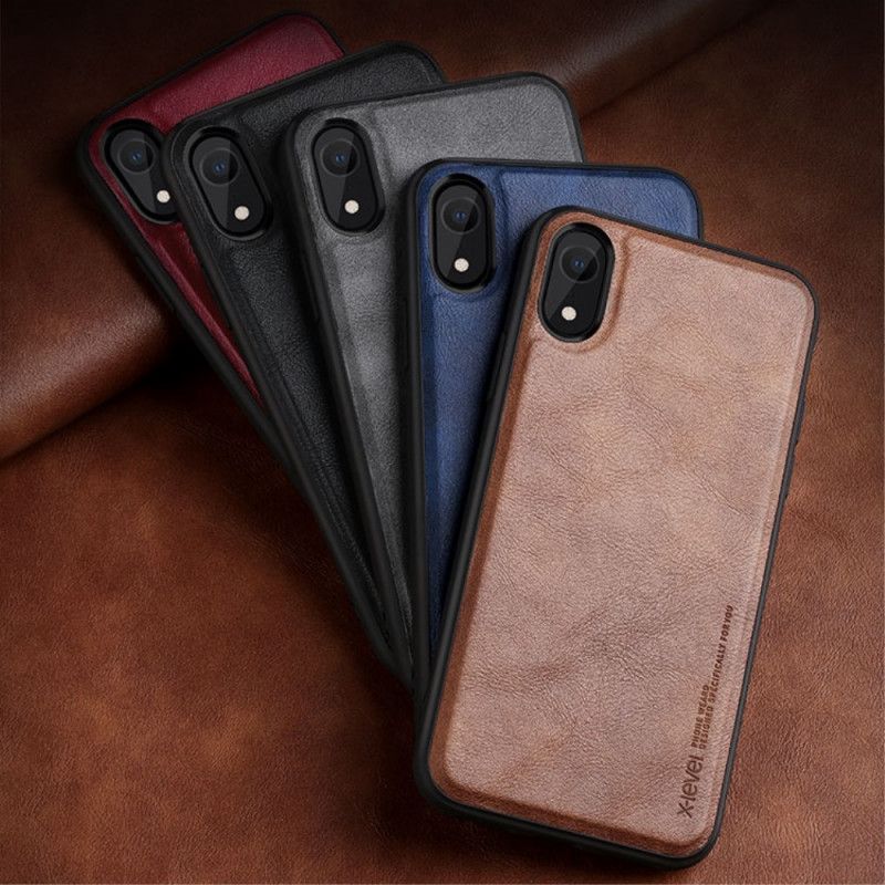 Cover iPhone XR Sort Vintage-Serie X-Niveau Original