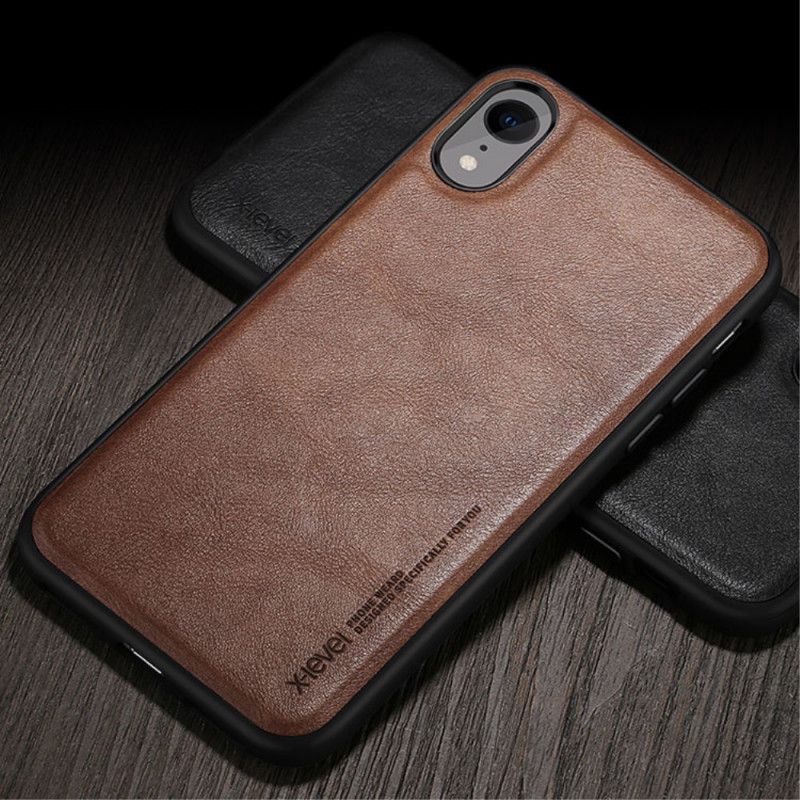 Cover iPhone XR Sort Vintage-Serie X-Niveau Original