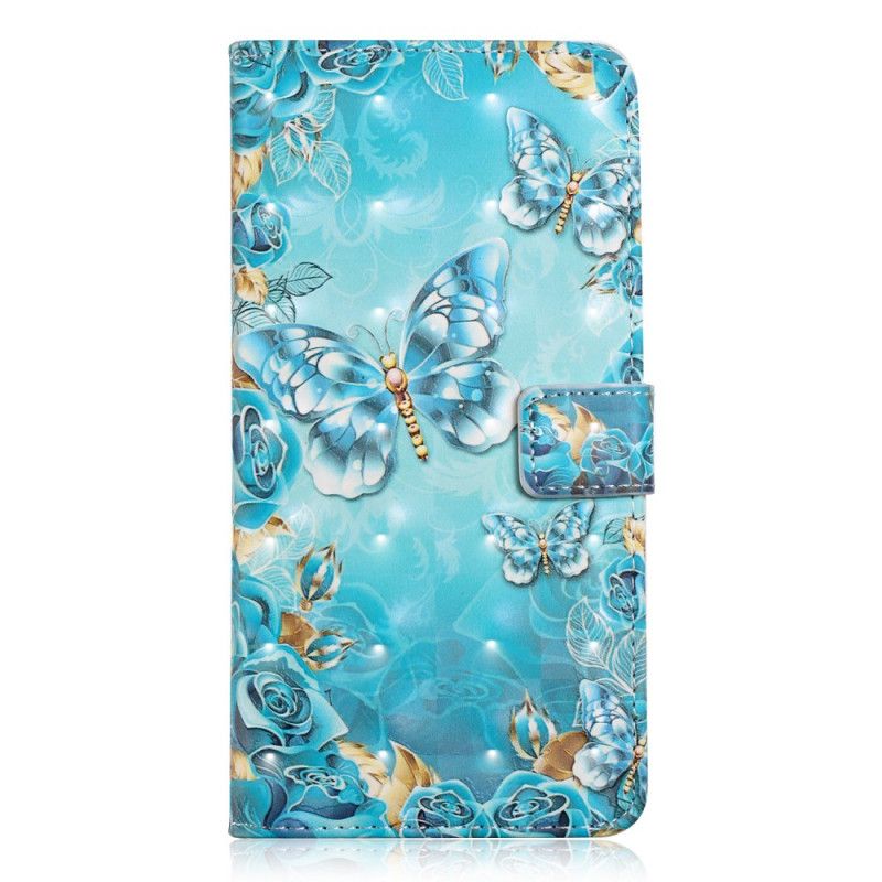 Flip Cover iPhone XR Mobilcover Dyrebare Sommerfugle