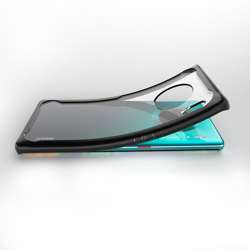 Cover for Huawei Mate 30 Pro Sort Skråkant Hybrid