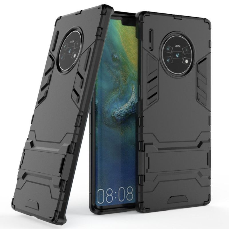 Cover for Huawei Mate 30 Pro Sort Stærk Tunge