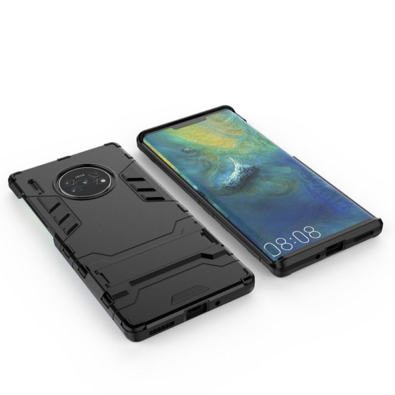 Cover for Huawei Mate 30 Pro Sort Stærk Tunge