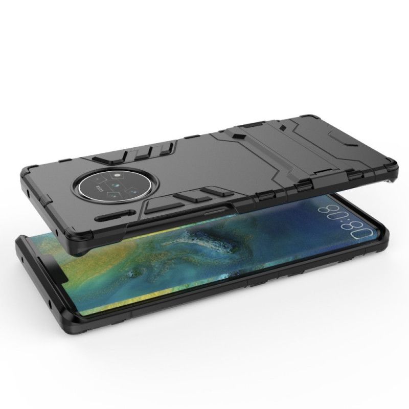 Cover for Huawei Mate 30 Pro Sort Stærk Tunge