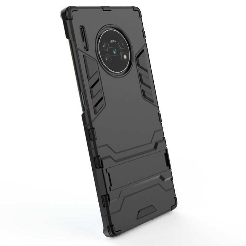 Cover for Huawei Mate 30 Pro Sort Stærk Tunge