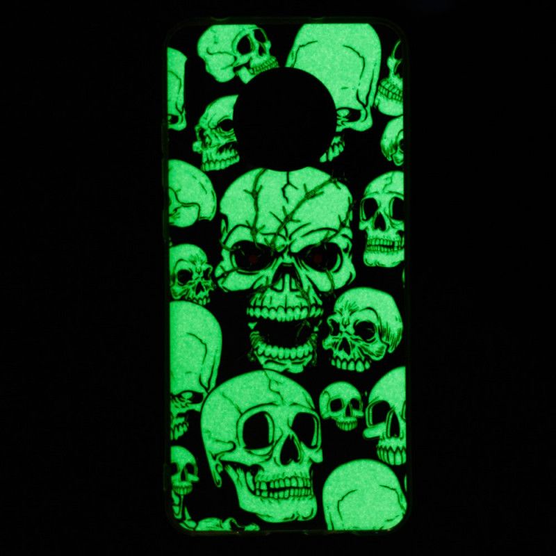 Cover Huawei Mate 30 Pro Fluorescerende Kranier Med Opmærksomhed