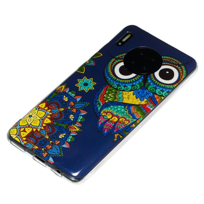 Cover Huawei Mate 30 Pro Fluorescerende Mandalaugle