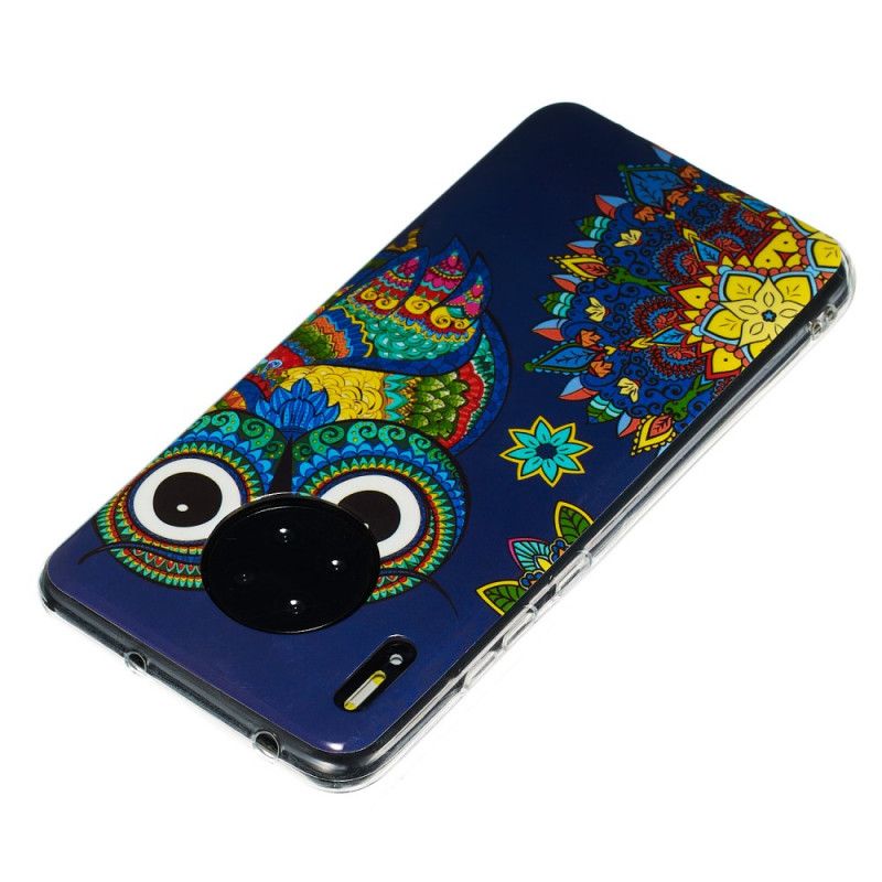 Cover Huawei Mate 30 Pro Fluorescerende Mandalaugle