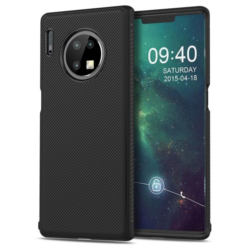 Cover Huawei Mate 30 Pro Sort Jazz-Serie Twill