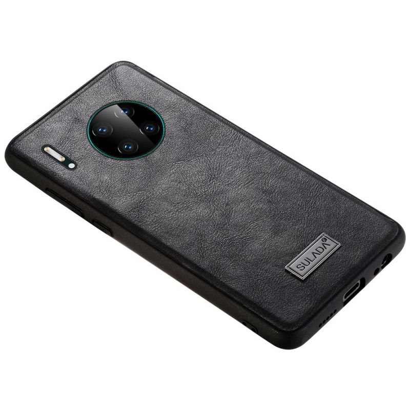 Cover Huawei Mate 30 Pro Sort Lædereffekt Sulada