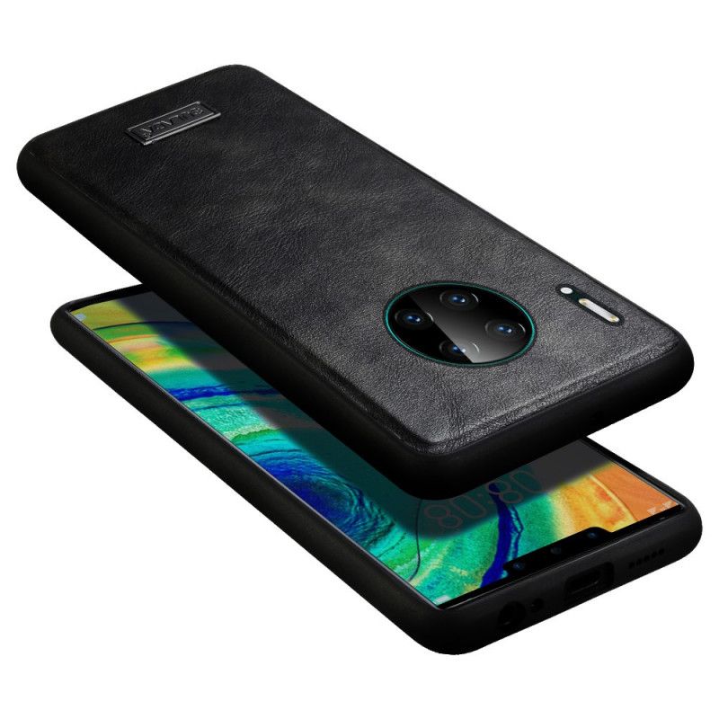 Cover Huawei Mate 30 Pro Sort Lædereffekt Sulada