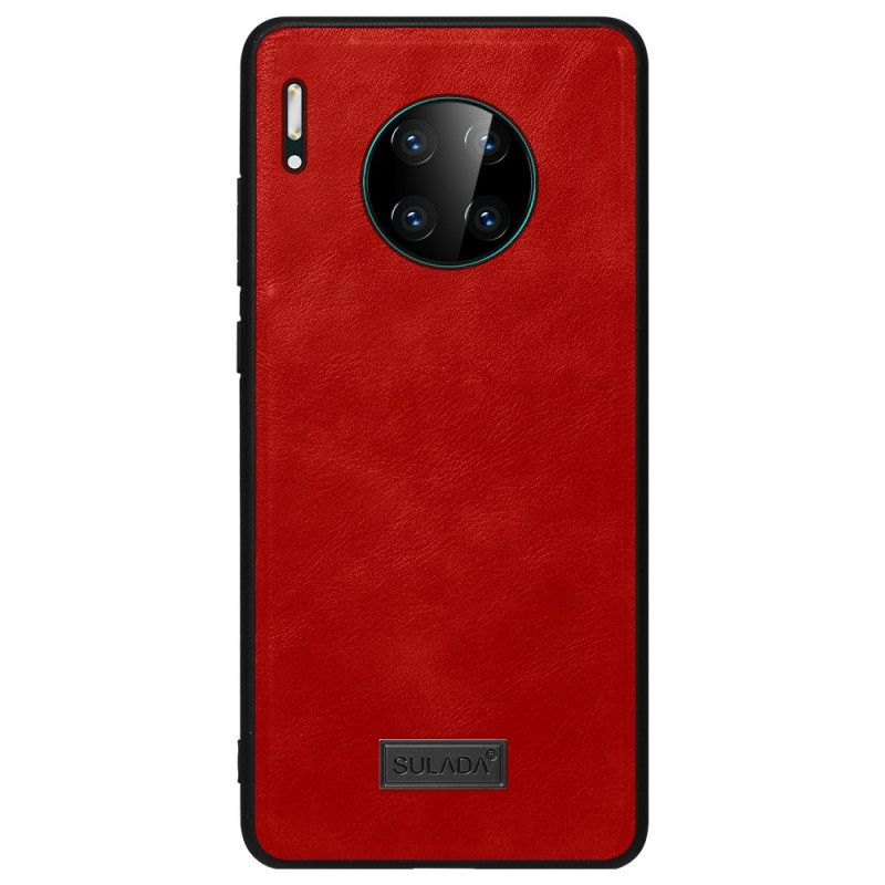 Cover Huawei Mate 30 Pro Sort Lædereffekt Sulada