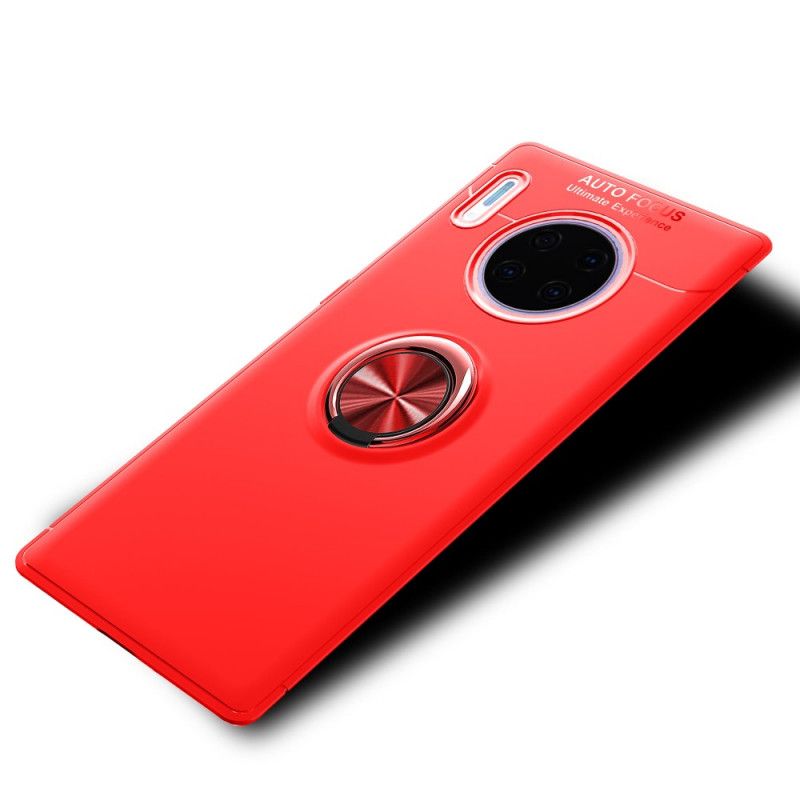 Cover Huawei Mate 30 Pro Sort Lenu Roterende Ring